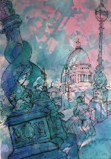 Works On Paper - ST. PAUL'S CATHEDRAL - LONDON