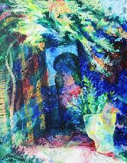 Archive - Doorway - Jardin Majorelle, Morocco